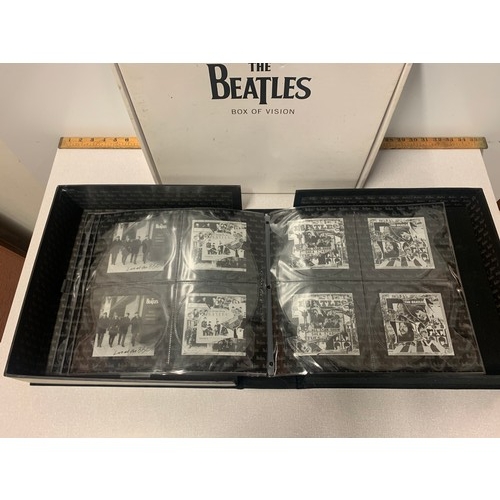 119 - The Beatles Box Of Vision - complete with books and 17 CD's.