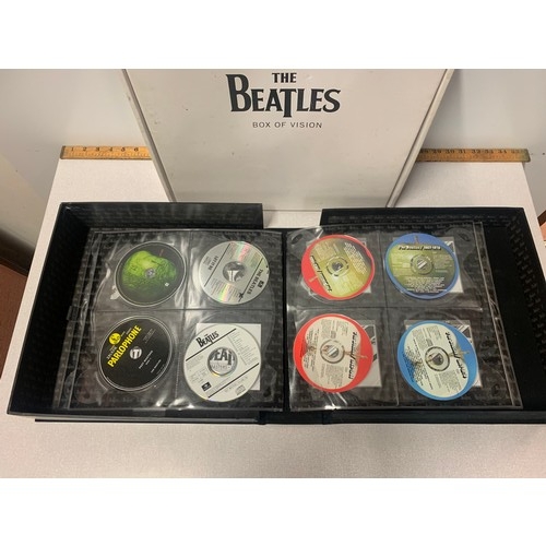 119 - The Beatles Box Of Vision - complete with books and 17 CD's.