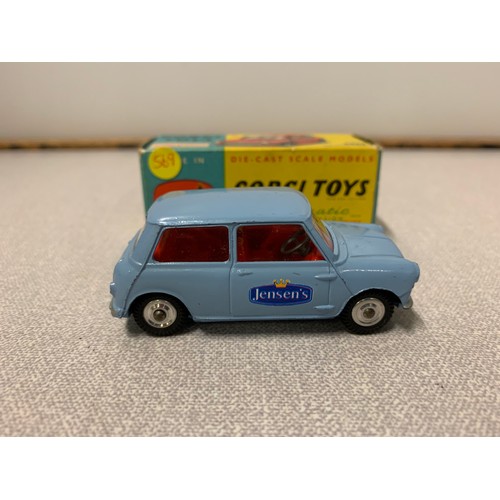 151 - very Rare vintage Corgi 226 Morris Mini Minor 