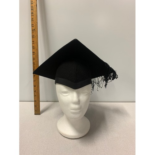 183 - Vintage graduation cap/ mortarboard.