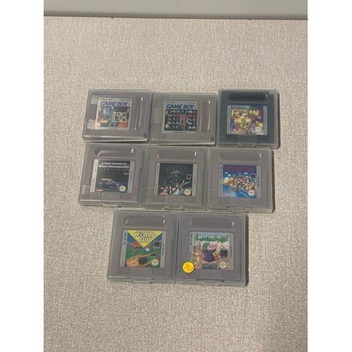 162 - 8 Gameboy games to include Star Wars etc.