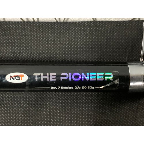 66 - The pioneer telescopic fishing rod & net.