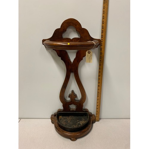 2 - Antique Arts and Crafts umbrella/stick stand.