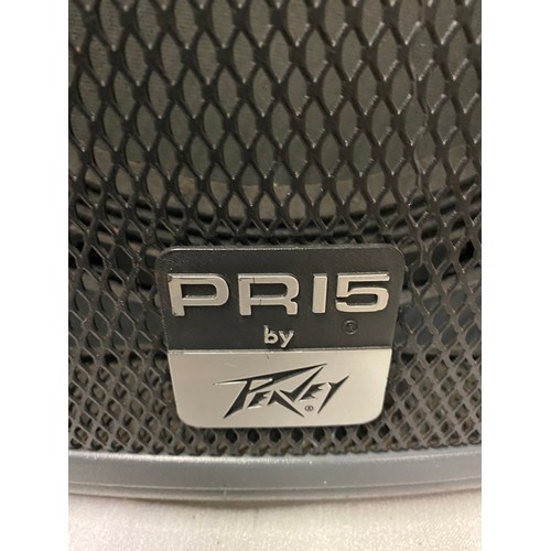 22 - Pair of Large Peavy PR15 speakers