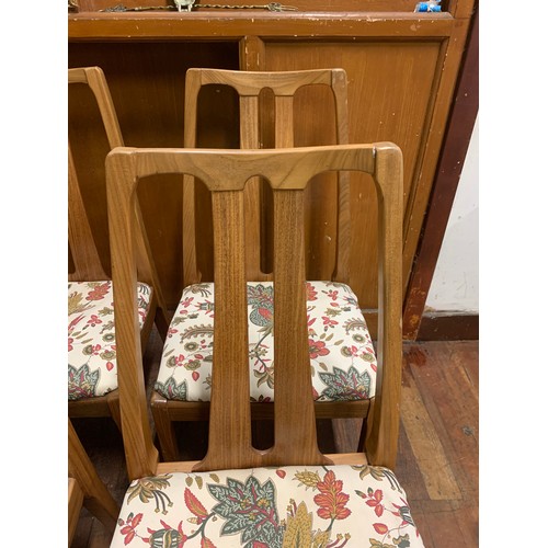 227 - Set of 1970's Nathan dining chairs.