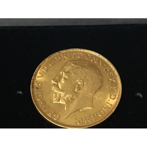 338 - 1925 Gold Full Sovereign Coin King George V.