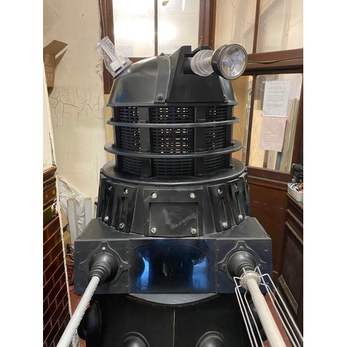 347 - Dr Who Dalek circa 1990's Made of wood, has removable head revealing a seating area for the operator... 