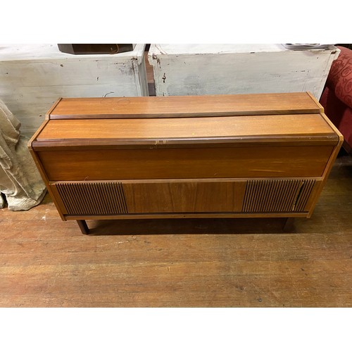 55 - 1970's Ferguson radiogram. H 128cm x L 65cm x D 41cm