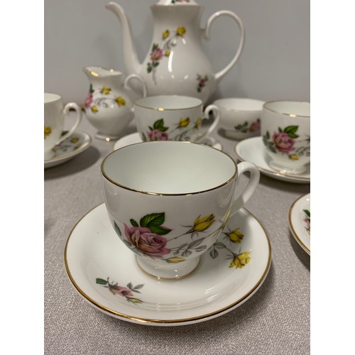 157 - 15 piece Royal Grafton tea set.