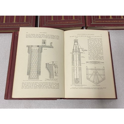 282 - 5 volumes of Practical Coal Mining books.