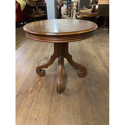 417 - solid wood round occasional table
55cm H 
60cm Diameter