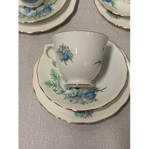 502 - 33 Piece Crown Royal tea set.