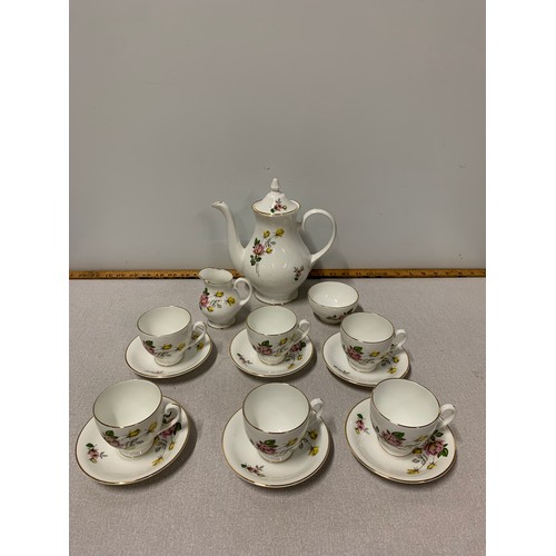 178 - 15 piece Royal Grafton tea set.