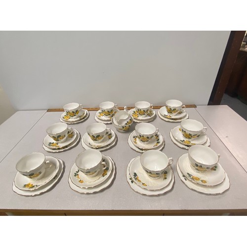 164 - 38 piece Royal Vale tea set.