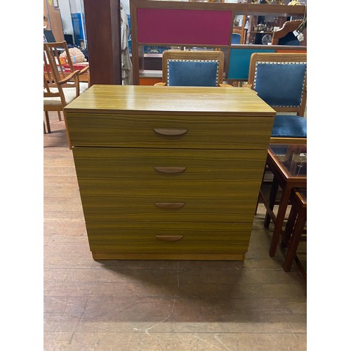 230 - Mid Century 4 drawer chest.