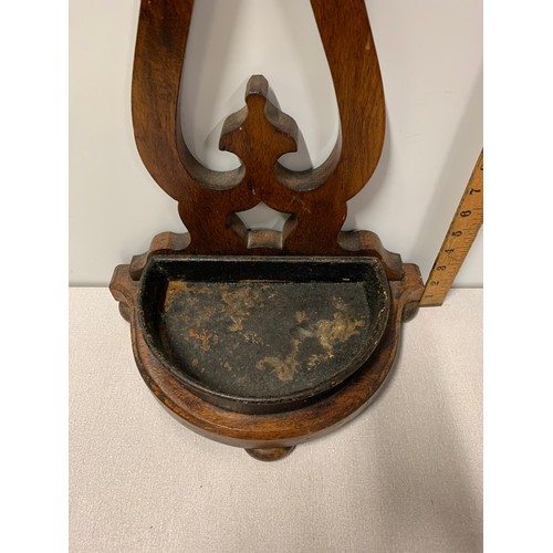 302 - Antique Arts and Crafts umbrella/stick stand.