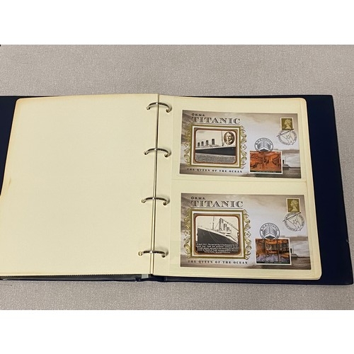 274 - Album of Titanic 1st Day Covers.