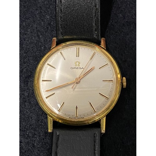 331 - 1965 Gents Gold plated Omega with original box
working