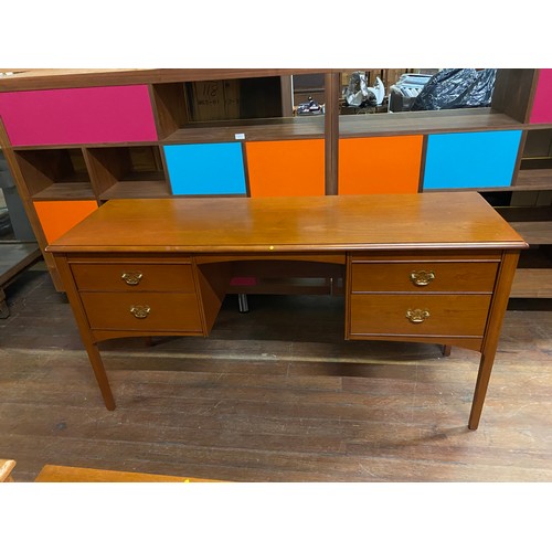 42 - Stag 4 drawer dressing table. 46cml x 46cmd x x75cmh