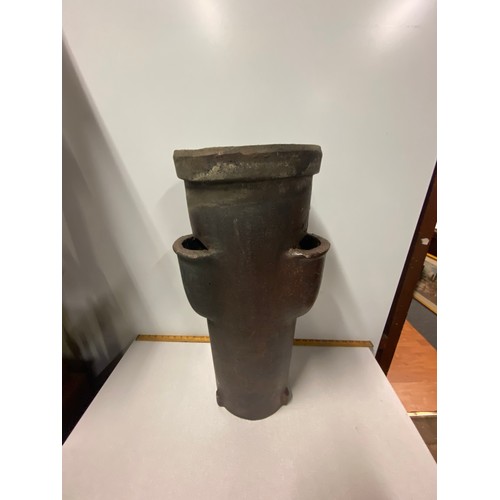 76 - Antique chimney pot/garden planter.
68cm Tall