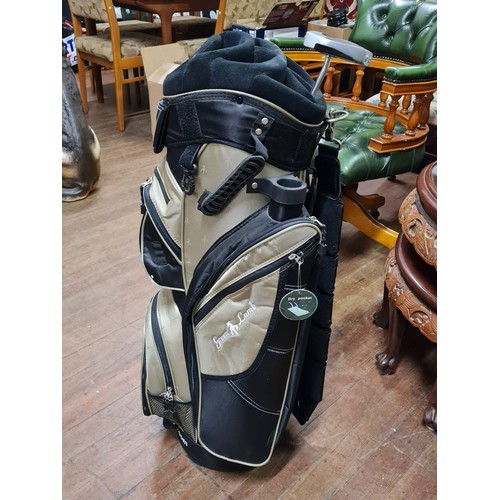 452 - Green Lamb golf bag.