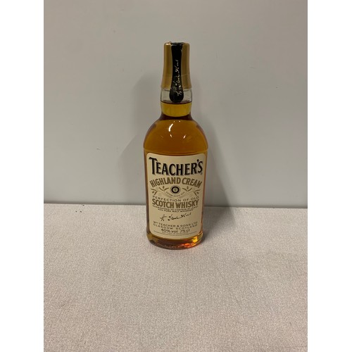 19 - Bottle of Teachers Highland Cream Scotch Whisky.