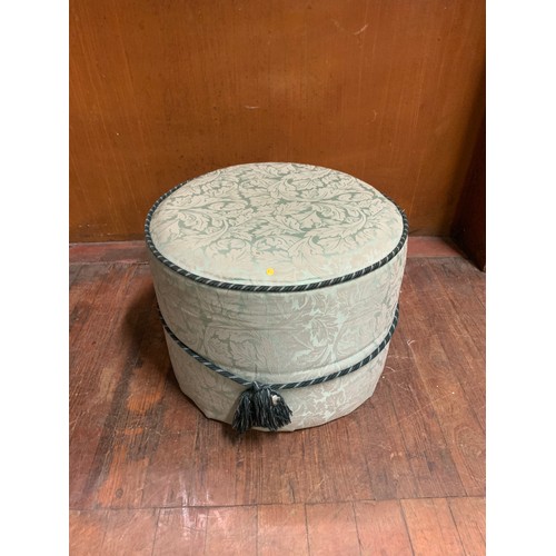 111 - Upholstered foot stool/pouffe