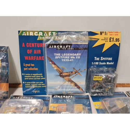 118 - Large collection of Aircraft of the ages die-cast models.