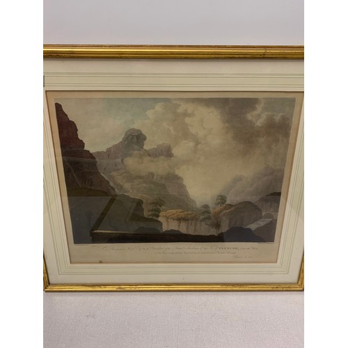 491 - Vintage Robert Andrew Riddle Glen Coe print along with   framed Master Philip Yorke print. biggest i... 