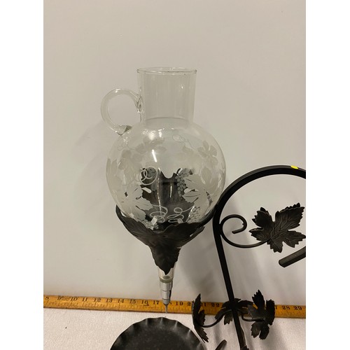 70 - Vintage Austrian wine pourer/decanter