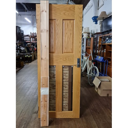 648 - Pine door.