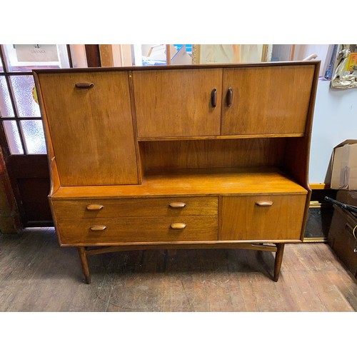 107 - Mid-century sideboard by G Plan 1960's.
153cm l x 138cm h x 43cm d