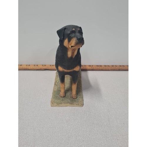 328 - Border of fine arts 'Rottweiler'
17cm h