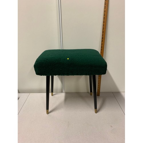 14 - Mid century dressing table stool.