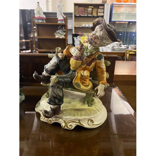 17 - 8 x Vintage Capodimonte ornaments.