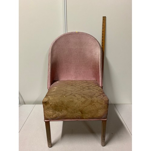 225 - Vintage Lloyd Loom style nursing/bedroom chair with drawer.