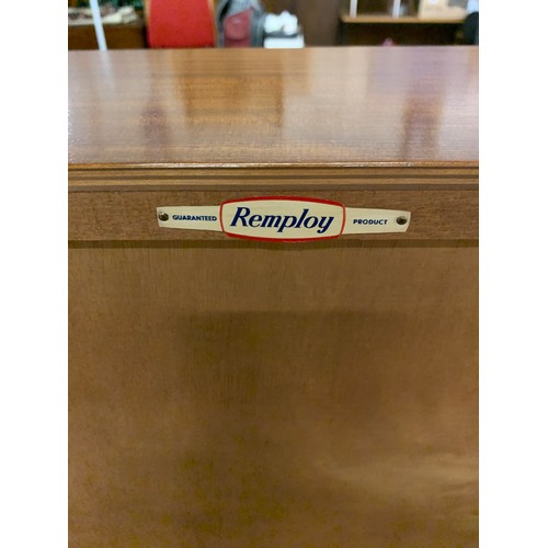 350 - Mid Century Remploy writing bureau.
102cm h x 76cm l x 30cm d