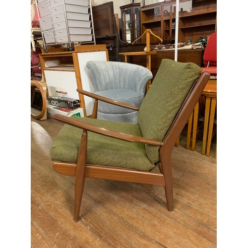 356 - Pair of 1960's Scandart armchairs in original upholstery.