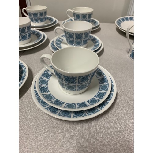 242 - 41 piece Royal Tuscan teaset.