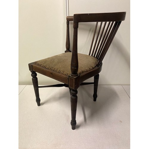 20 - Edwardian child's corner chair.