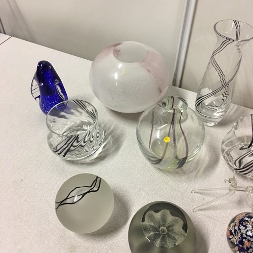 33 - Collection of art glass to include Caithness etc.