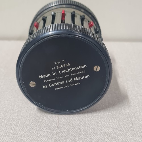 231 - 1960's Curta Type II Calculator Serial No 536769. Comes with original case. Used in the MOD. Made in... 