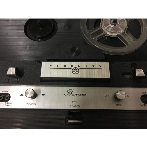 157 - Vintage Fidelity Braemar  Reel To Reel Player. Untested.