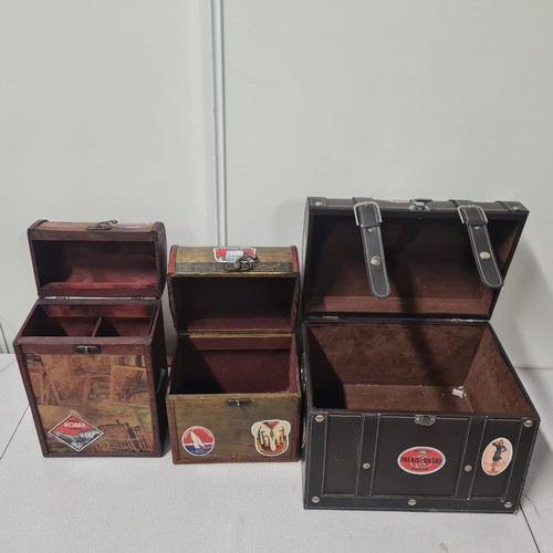 180 - 3 x decorative repro cases.