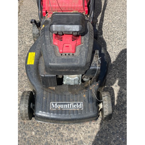 367 - Mountfield petrol lawn mower.