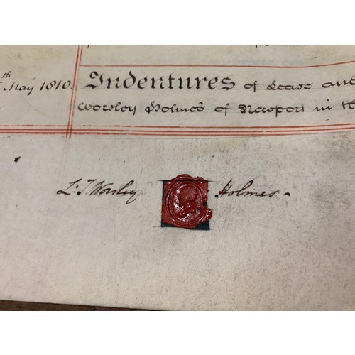 70 - Selection of antique documents - some from the 17th Century. Dates shown in pics are 1617, 1693, 180... 