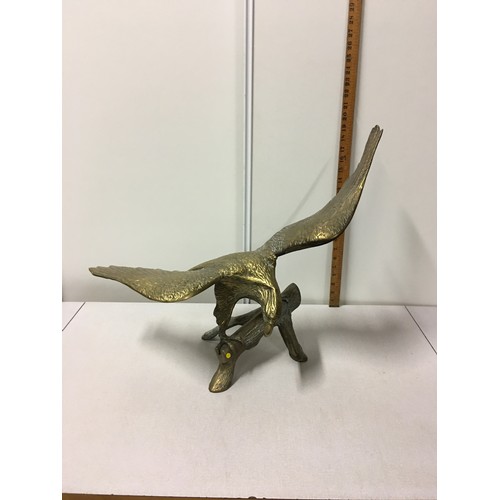 8 - Large brass eagle ornament.
68cm x 51cm