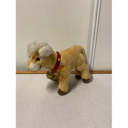 23 - Steiff Cow with bell.
21cm x 27cm