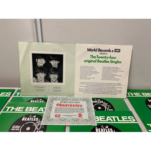 139 - The Beatles singles collection EMI Records 1962-1970
outer box missing