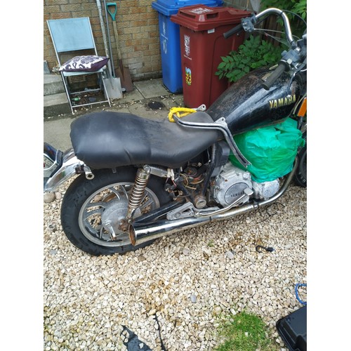 246 - Yahmha 650 motorcycle and additional parts - Comes with import and original purchase paperwork. Last... 